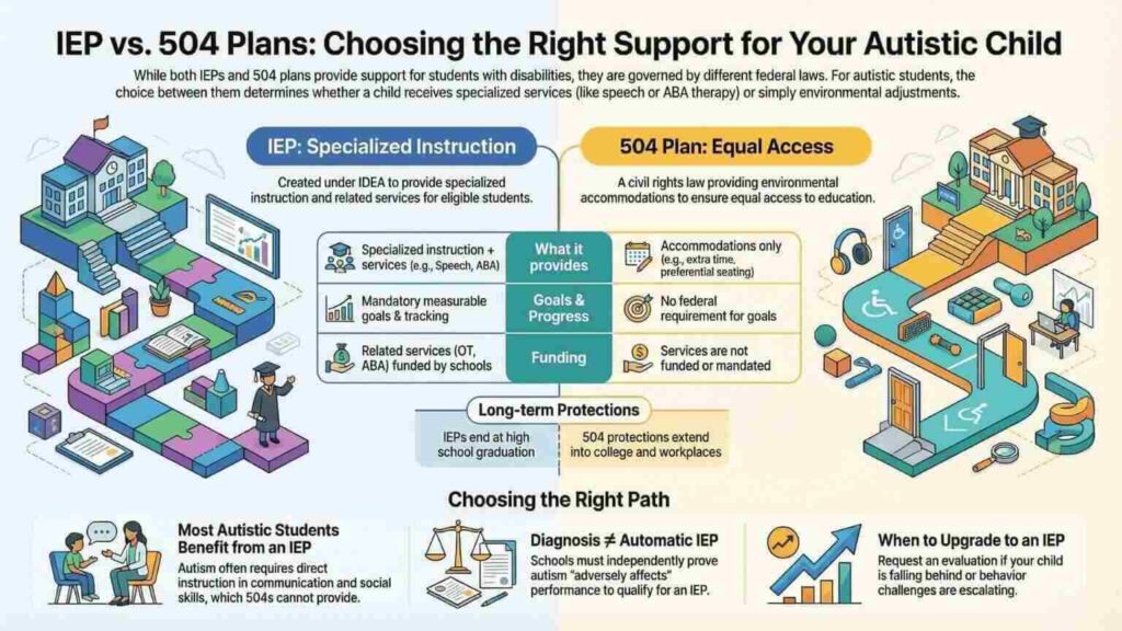 IEP and 504 Plan Comparison - ABS